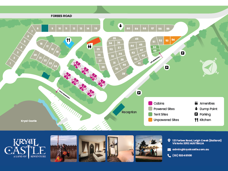 Interactive Park Map Design