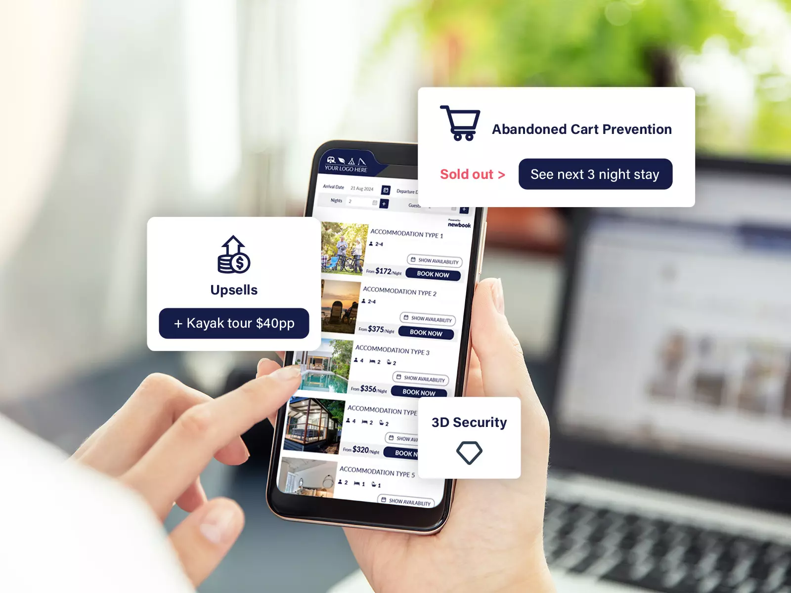 Home - Features - Online Booking System