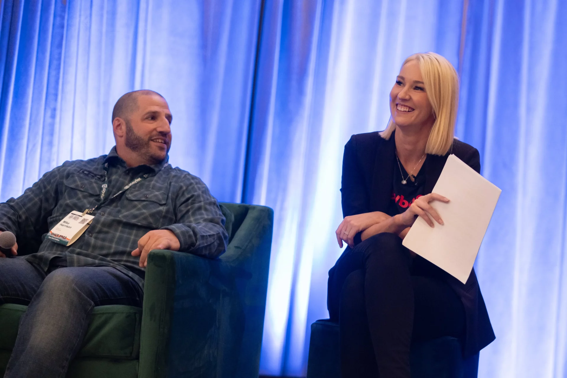 erin stevenson presenting at outdoor hospitality innovators summit 2023