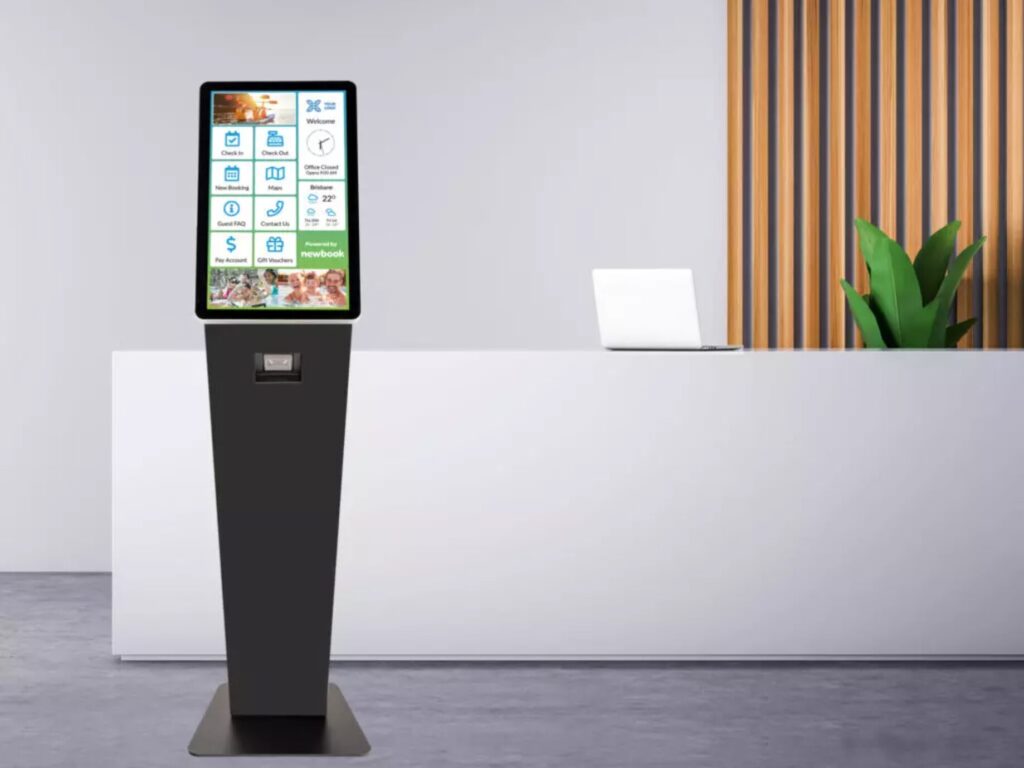 self-service kiosks
