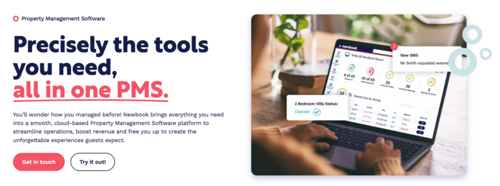 newbook property management solution