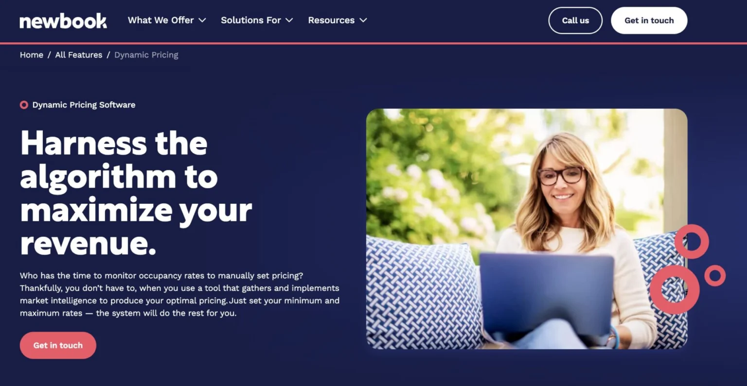 newbook vacations rental revenue optimizations